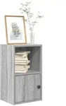 vidaXL B&uuml;cherregal Grau Sonoma 31x24x52 cm Holzwerkstoff