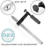 STAHLWERK Spannzwinge f&uuml;r Schwei&szlig;tische 80 x 300 mm mit D 22 mm Lochsystem