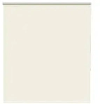 vidaXL Verdunkelungsrollo Cremewei&szlig; 120x175cm Stoffbreite 116,6cm