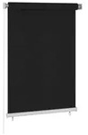 vidaXL Au&szlig;enrollo 100x140 cm Schwarz