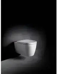 Duravit Wand-WC-Set, ME by Starck, tiefsp&uuml;lend, Abgang waagerecht, wei&szlig; gl&auml;nzend,