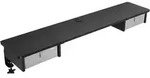 Duronic DD2 BK Schreibtischaufsatz Monitorerh&ouml;hung Office Organizer Erweiterung