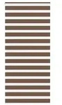 vidaXL Zebrarollo Braun 105x230 cm Stoffbreite 100,9 cm Polyester
