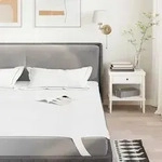 vidaXL Matratzenschoner Wei&szlig; 140x200 cm Wasserdicht