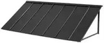 VEVOR Fenstermarkise 203x91x61 cm, T&uuml;rvordach, stabile Au_enmarkisen mit...