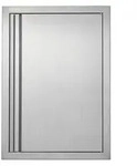 VEVOR Grillzugangst&uuml;r, 432 x 610 mm, Einzelne Au_enk&uuml;chent&uuml;r, Fl&auml;chenb&uuml;ndig