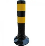 Flexipfosten schwarz, selbstaufrichtend, &Oslash; 80mm, (412284BG)