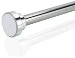 Intirilife Teleskopstange in SILBER 55 - 85 cm &ndash; Ausziehbare Stange aus...