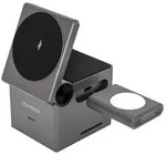 Choetech T632-F 3-in-1 Induktions-Ladestation, 15W, f&uuml;r iPhone, iWatch, AirPods,