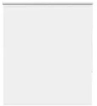 vidaXL Verdunkelungsrollo Wei&szlig; 125x175 cm Stoffbreite 121,6 cm