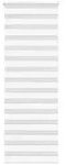 vidaXL Zebrarollo Wei&szlig; 85x200 cm Stoffbreite 80,9 cm Polyester