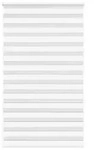 vidaXL Zebrarollo Wei&szlig; 130x230 cm Stoffbreite 125,9 cm Polyester