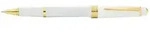 Rollerball Cross Bailey Light Wei&szlig;/Gold in Geschenkbox