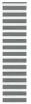 vidaXL Zebrarollo Dunkelgrau 70x200 cm Stoffbreite 65,9 cm Polyester