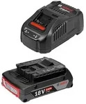 Bosch Starter-Set 18 V / 1x 2,0 Ah Akku + Ladeger&auml;t GAL 1880
