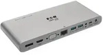 Tripp Eaton Lite Series USB-C Dock Triple Display 4K HDMI/DisplayPort VGA USB 3.2 Gen