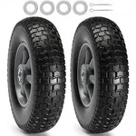 VEVOR Voll-PU-Runflat-Reifen, plattenfreier schlauchloser Reifen, 25,4 cm,...