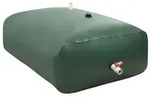 vidaXL Wassertank mit Wasserhahn Faltbar 5000 L PVC