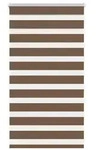 vidaXL Zebrarollo Braun 75x100 cm Stoffbreite 70,9 cm Polyester