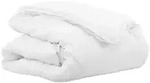 vidaXL 2-in-1 Bettdecke Wei&szlig; 240 x 220 x 8 cm Polyester