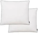 vidaXL Kissen 2 Stk. Daunen-/Federf&uuml;llung Schwer 70x60 cm Wei&szlig;