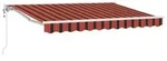 vidaXL Markisenrahmen Orange und Schwarz 250 x 200 cm