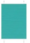 vidaXL Plissee Petrolgr&uuml;n 85x150 cm Stoffbreite 84,4 cm Polyester