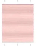 vidaXL Plissee Rosa 110x100 cm Stoffbreite 109,4 cm Polyester