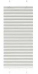 vidaXL Plissee Hellgrau 60x100 cm Stoffbreite 59,4 cm Polyester