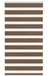 vidaXL Zebrarollo Braun 80x150 cm Stoffbreite 75,9 cm Polyester