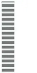 vidaXL Zebrarollo Dunkelgrau 45x230 cm Stoffbreite 40,9 cm Polyester