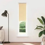 vidaXL Verdunkelungsrollo Beige 60x230cm Stoffbreite 55,7 cm Polyester