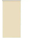 vidaXL Verdunkelungsrollo Beige 75x130cm Stoffbreite 70,7 cm Polyester