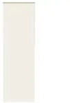 vidaXL Verdunkelungsrollo Cremewei&szlig; 75x210cm Stoffbreite 70,7 cm