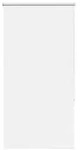 vidaXL Verdunkelungsrollo Wei&szlig; 80x130cm Stoffbreite 75,7 cm Polyester