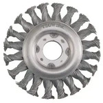 Rundb&uuml;rste D.178mm Drahtst&auml;rke 0,5mm STA 13mm 10000min-1 TECWERK