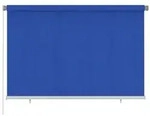 vidaXL Au&szlig;enrollo 220x140 cm Blau HDPE