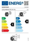 GOODYEAR Sommerreifen 225/40 R18 TL 92W EAGLE F1 ASYMMETRIC 2 ROF XL MOE FP EMT
