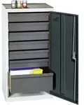 Stumpf Werkzeug- und Materialschrank Serie 3000 lichtgrau / anthrazitgrau + 6