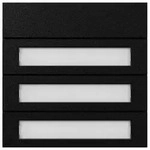 Gira Ruftastenmodul 3f sw 5533925