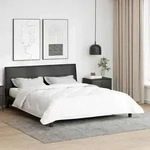 vidaXL Sommerdecke Wei&szlig; 200 x 200 x 3 cm Polyester
