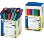 Fineliner Noris wrinting pen sortiert K&ouml;cher 50 St&uuml;ck