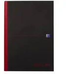 ELBA - Oxford Black n' Red - Notizbuch - A4 - 48 Blatt / 96 Seiten