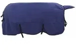 vidaXL Pferdedecke Marineblau 125 cm Polyester