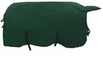 vidaXL Pferdedecke Dunkelgr&uuml;n 165 cm Polyester