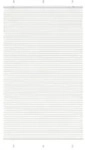 vidaXL Plissee Wei&szlig; 120x200 cm Stoffbreite 119,4 cm Polyester