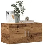vidaXL Wandschrank Altholz-Optik 80x39x40 cm Holzwerkstoff