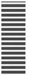 vidaXL Zebrarollo Schwarz 70x200 cm Stoffbreite 65,9 cm Polyester