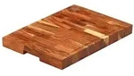 vidaXL Schneidebrett 42x30x4 cm Massivholz Akazie
