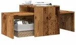 vidaXL Couchtisch Altholz-Optik 100x48x40 cm Holzwerkstoff